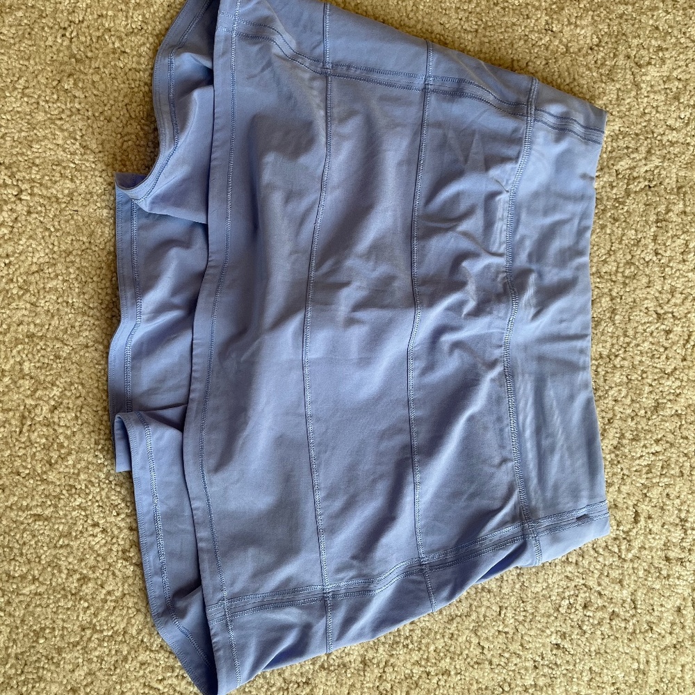 Lululemon size 4 tall purple pace rival skirt